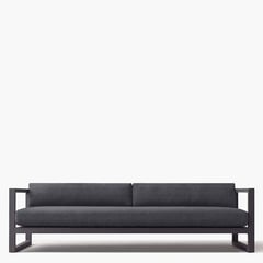 FORM DESIGN - Sofa 3C Terraza Montego LT Gris Oscuro Form