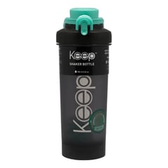 KEEP - Botella De Agua Deportiva Shaker Mezclador 700ml color verde