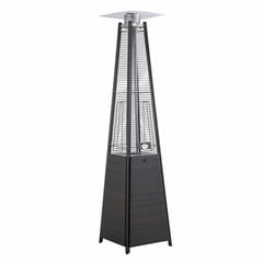 KLYMA - Estufa a Gas Exterior Terraza OBELISK Rattan