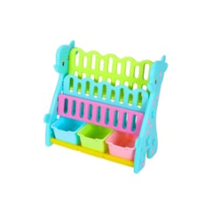 KIDSCOOL - ORGANIZADOR INFANTIL 3 CAJAS PARA LIBROS SUNNY CELESTE