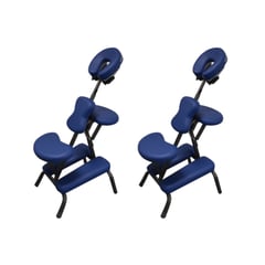 GLOMED - Pack 2 Silla de Masaje Azul