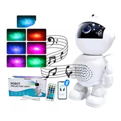 GENERICO - Proyector Galaxia Estrellas Led Sonido Bluetooth Astronauta