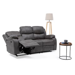 VYS SPA - SOFA RECLINABLE 3 CUERPOS ISABEL GRIS