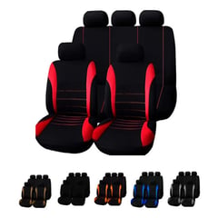 GENERICO - Set Funda Universal Cubre Asiento Automóvil 10 Piezas Coche