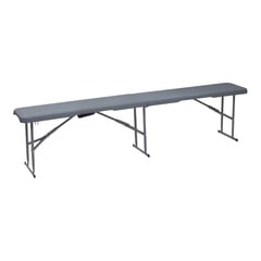 NORTHWEST - Banca Plegable 43X28X182cm Gris