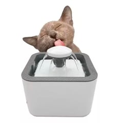 OFERTABKN - Fuente De Agua Bebedero Para Gatos Y Perros De 2.5 Litros