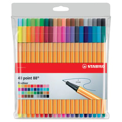 STABILO - Set 40 Point 88 Fineliner Tiralíneas Puntafina