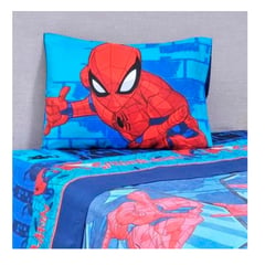 MASHINI - Juego De Sabanas 1.5 Plaza Infantil Disney Marvel Spiderman