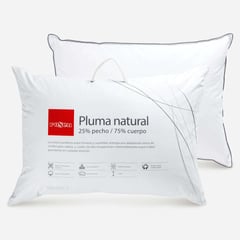 ROSEN - Set 2 Almohada Pluma Natural 25% S/Fuelle Americana 50x70 cm