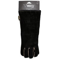 WAYU - 2 Guantes De Cuero Parrillero Alta Temperatura Limitad