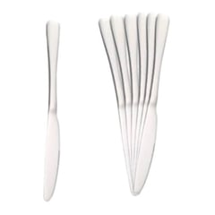 OEM - Set de 6 Cuchillos de Mesa Plateado