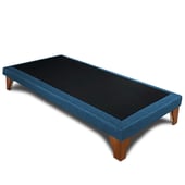 GENERICO - Base Para Cama Europea 1.5 Plazas Color Azul Lino