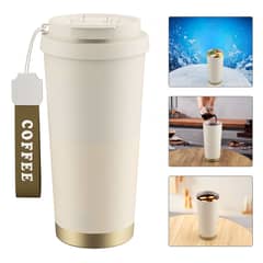 YAYKO - Taza térmica de acero inoxidable taza de agua taza de café