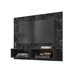 HOGA - Panel Rack Tv 42 Viena Negro Marmol