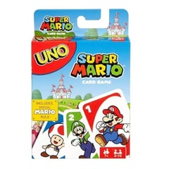 GENERICO - JUEGO DE 112 CARTAS UNO SUPER MARIO BROSS