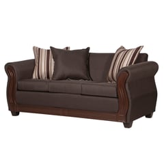 RUZAM MOBEL - SOFA ATENAS 3 CUERPOS CAFE