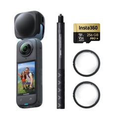 INSTA 360 - Kit Insta360 X4+sd 256 Gb+selfie Stick 114cm + Protectores