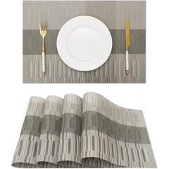 AZ AURAZEUS - Set De 4 Individuales Para Mesa Mantel Impermeables Diseños