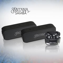 SWISS NATURE LABS - KIT Parlante Santana Samba 2x1 + Auricular Santana Mambo