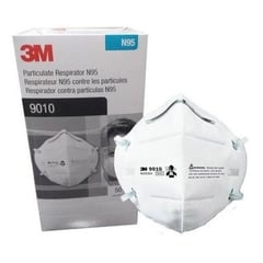 3M - Caja 50 Mascarillas N95 9010 Selladas Individualmente