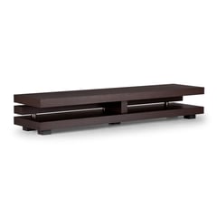 ROSEN - Mesa Tv Bundesring 200 x 50 cm Marrón