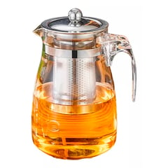 OFERTABKN - Tetera Té Infusiones Vidrio Con Filtro Acero Inox 750ml