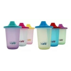 KEEP - Set 3 Vasos Entrenador Antiderrame Bebe Niño 300ml Kido