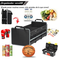 AIZO - Organizador Auto Caja Bolso Plegable Maletero Vehiculos 94L