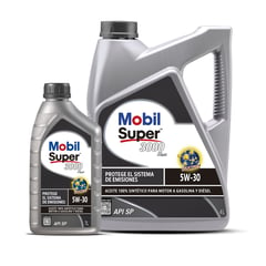 MOBIL - PACK SUPER 3000 XE4 5W-30, 5 LT