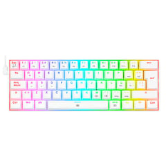 REDRAGON - Teclado Dragonborn K630 Rgb Sw Cafe Español White