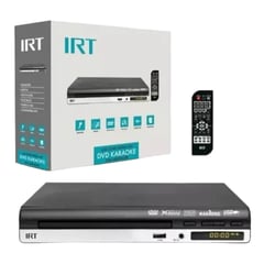 IRT - Reproductor Dvd Karaoke Usb Cd Rca Control