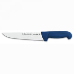 3 CLAVELES - Cuchillo Carnicero 24 cm Azul