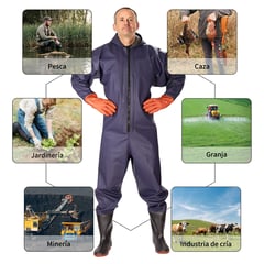 AIZO - Waders Pesca Botas Para La Pesca Trajes Pesca Wader De Pesca