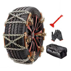 GALANTA - Cadenas Para Nieve Auto Camioneta Set x6 225-275mm