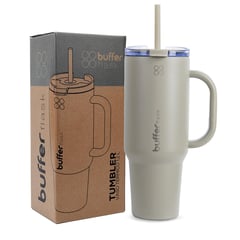 BUFFER FLASK - Vaso Termico Mug Buffer 1,2 Lt Inox Frio Calor - Gris