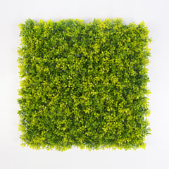 JUST HOME COLLECTION - Jardín Artificial 50x50cms Buxus Amarillo Premium UV