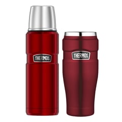 THERMOS - PACK MUG + TERMO LIQUIDO KING ROJO