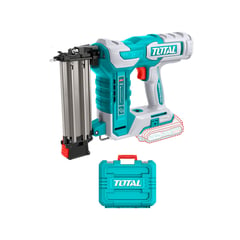 TOTAL TOOLS - Clavadora 20v Brushless + 1000 Clavos + 2 Accesorios TOTAL