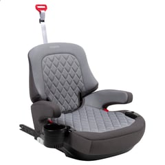 BBQOOL - Silla de Auto Alzador Upper Isofix Grey