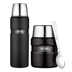 THERMOS - PACK TERMO DE COMIDA +LIQUIDO KING NEGRO