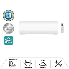 MIDEA - AIRE ACONDICIONADO INVERTER 12.000 BTU CON WIFI Y CON FILTRO HEPA