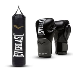 EVERLAST - Kit de Boxeo Negro 16oz