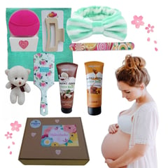 GENERICO - Kit belleza toalla 100% algodón + accesorios femeninos set para regalo