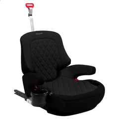 BBQOOL - Silla de Auto Alzador Upper Isofix Black