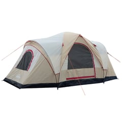 RUTTA - Carpa 6 Personas Camping Outdoor Beige