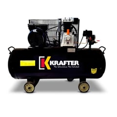 KRAFTER - Compresor 100L 3hp Ack 100-3.0 Hp - 116psi 8bar