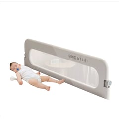 U BUY - Baranda De Cama Seguridad Para Bebe Plegable 150cm