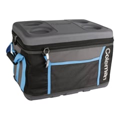 COLEMAN - Soft Cooler Eva Negro Capacidad 45 Latas