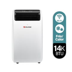 SPLENDID - Aire acondicionado portátil 14000 BTU Wi Fi