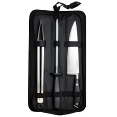 WAYU - Set Parrillero 3 Piezas Con Funda Quincho BBQ Parrilla